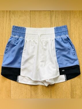 Blue Navy White Tempo Run Shorts NWT - Size S
